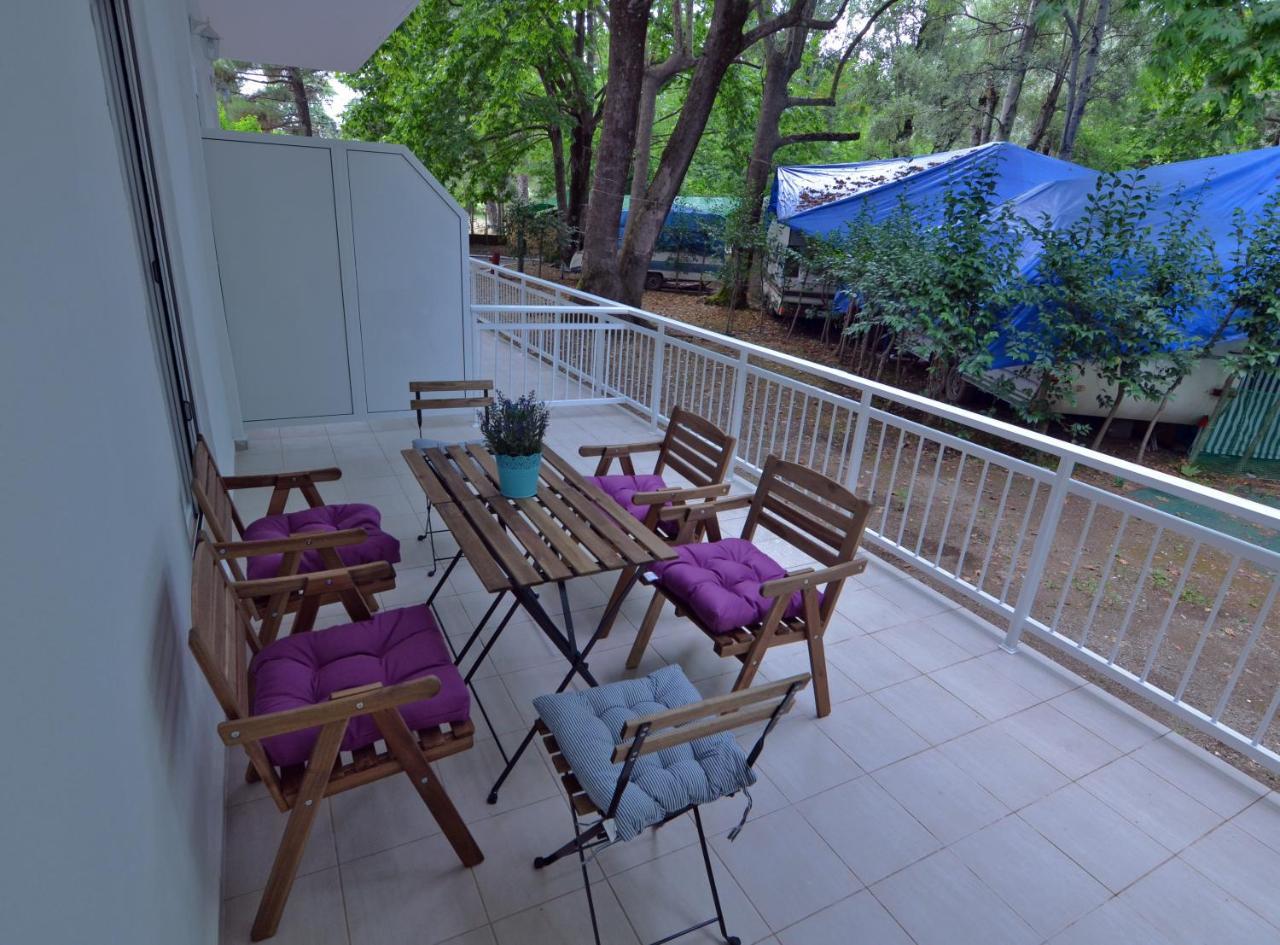 Camping Orpheus Apartments Neos Panteleimonas Ngoại thất bức ảnh